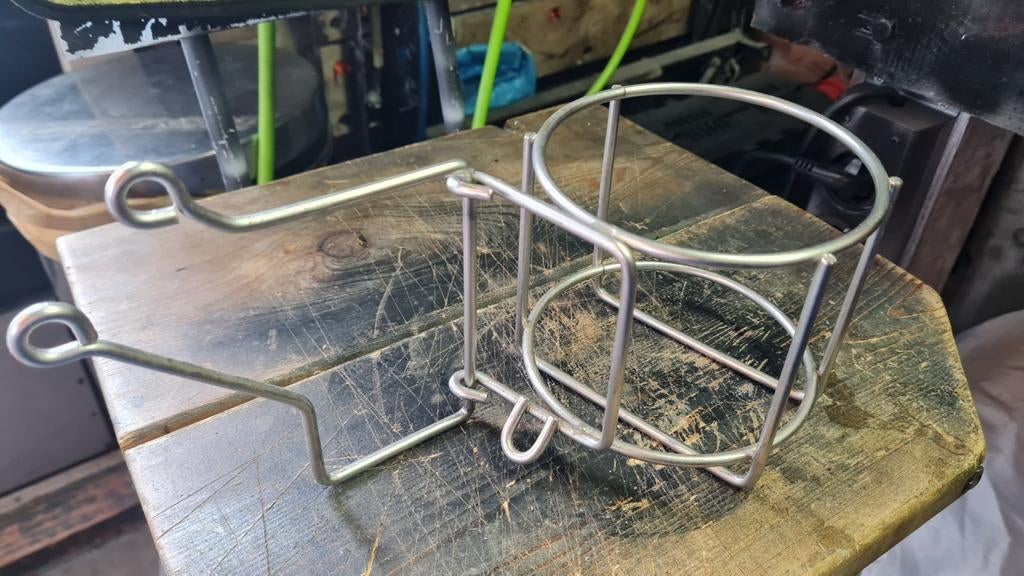 Weber Q100/140/1000 ea gascartridge beugel, Tuin en Terras, Ophalen of Verzenden