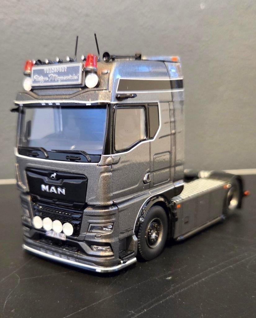 TEKNO  M.A.N., Hobby en Vrije tijd, Modelauto's | 1:50, Ophalen of Verzenden, Nieuw, Bus of Vrachtwagen, Tekno