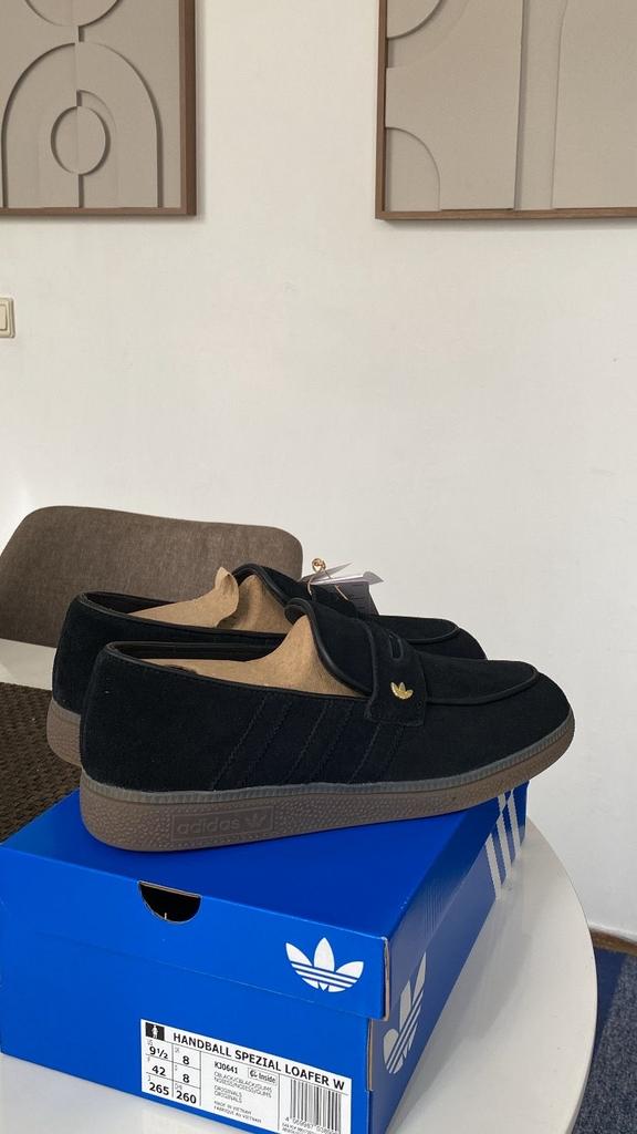 Adidas Handball Spezial Loafer W zwart, Ophalen of Verzenden, Nieuw, Zwart, Loafers