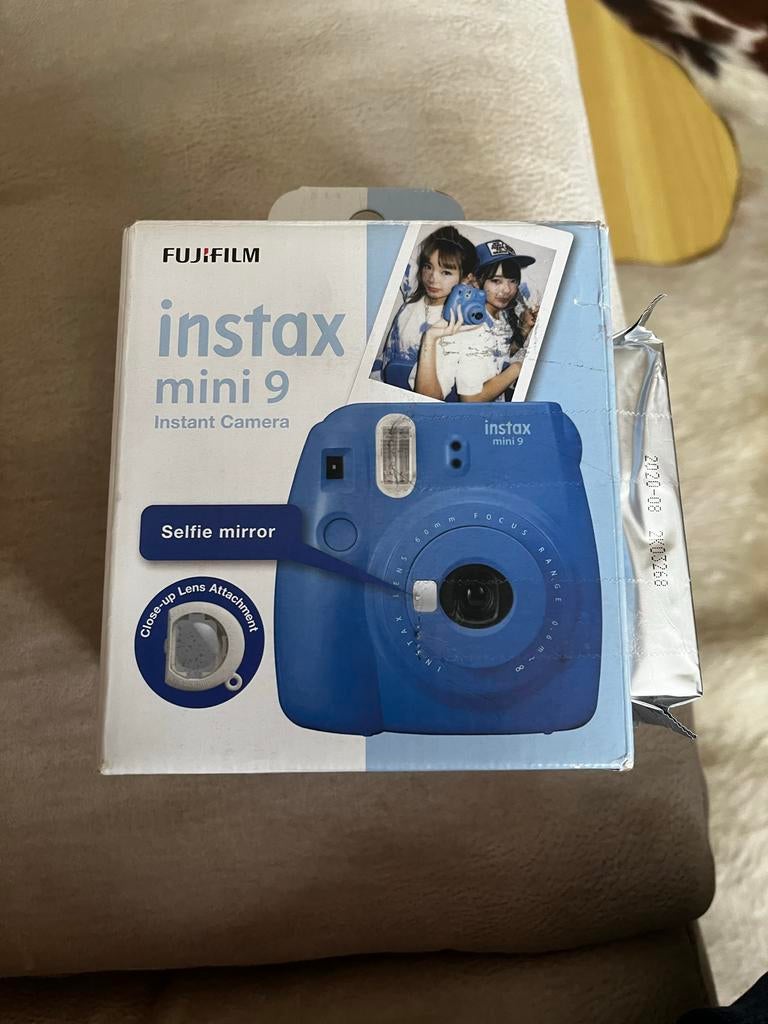 Fujifilm Instax Mini 9 Instant Camera - Cobalt Blue, Compact, Nieuw, Ophalen of Verzenden, Fuji