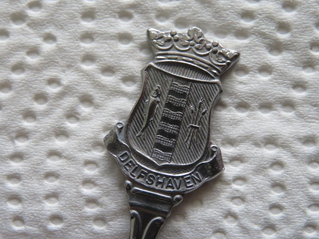 Lepeltje Wapen Delfshaven (Stadsdeel Rotterdam), Verzenden, Nieuw, Overige materialen, Bestek