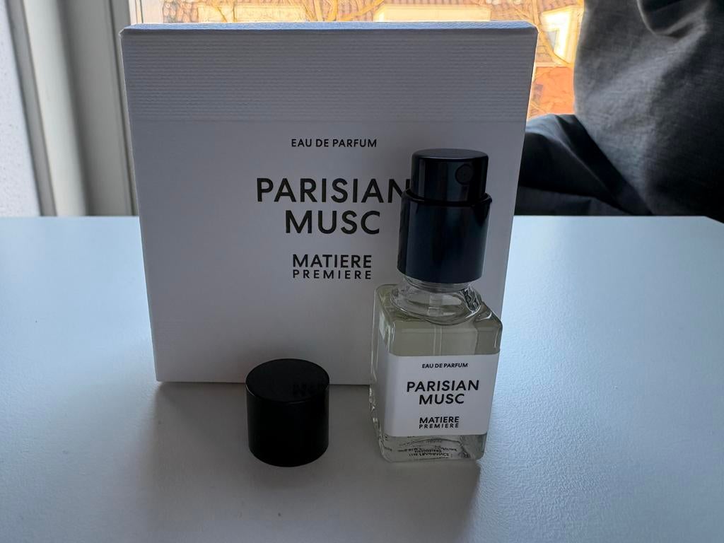 Parisian Musk Matiere Premiere 6ml, Sieraden, Tassen en Uiterlijk, Uiterlijk | Parfum, Ophalen of Verzenden, Zo goed als nieuw