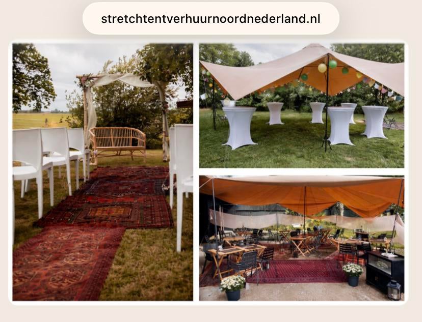 Vintage kleden te huur | bruiloft | tuinfeest | evenement, Hobby en Vrije tijd, Feestartikelen | Verhuur, Ophalen, Gebruikt, Geboorte of Huwelijk