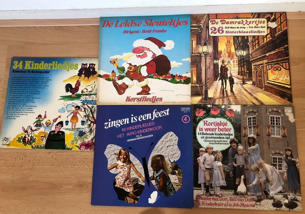 Kinderliedjes, Ophalen, Gebruikt, Overige formaten