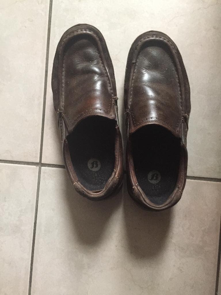 heren schoenen mat 42, Kleding | Heren, Sokken en Kousen, Ophalen of Verzenden, Zo goed als nieuw, Maat 43 t/m 46, Bruin