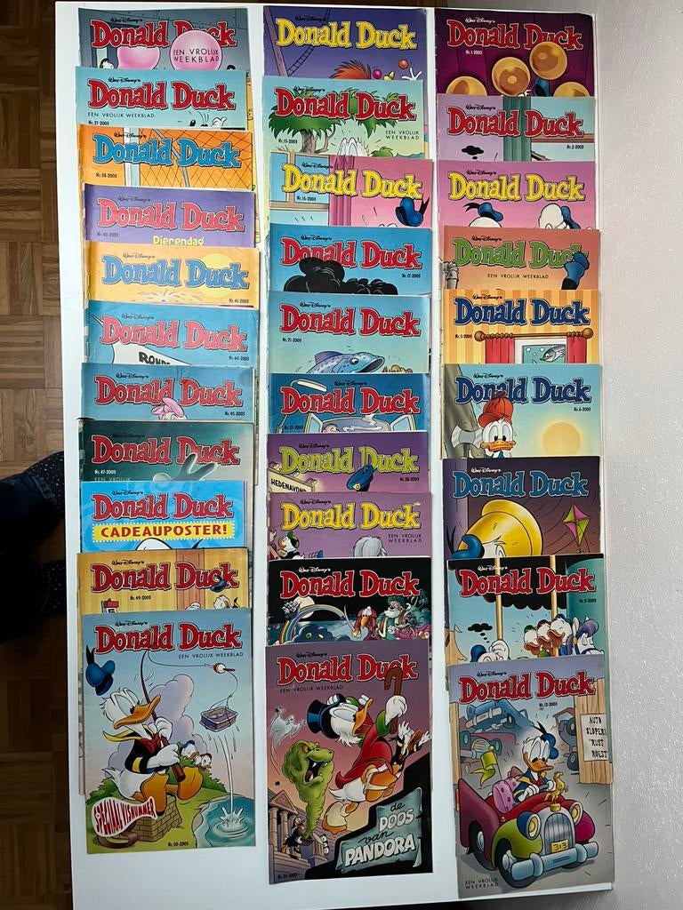 Donald duck 2003 tijdschriften, Meerdere comics, Ophalen of Verzenden, Gelezen, Europa
