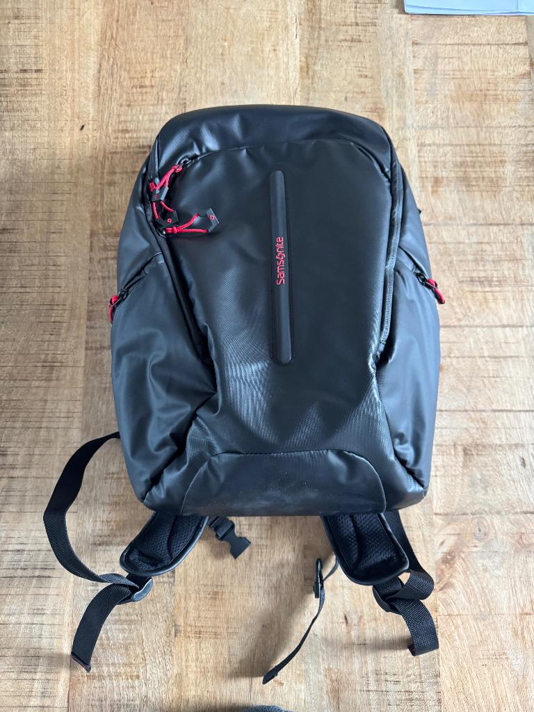 Samsonite Ecodiver Urban Laptop Backpack M USB black, Ophalen, 16 inch, Zo goed als nieuw, Rugzak