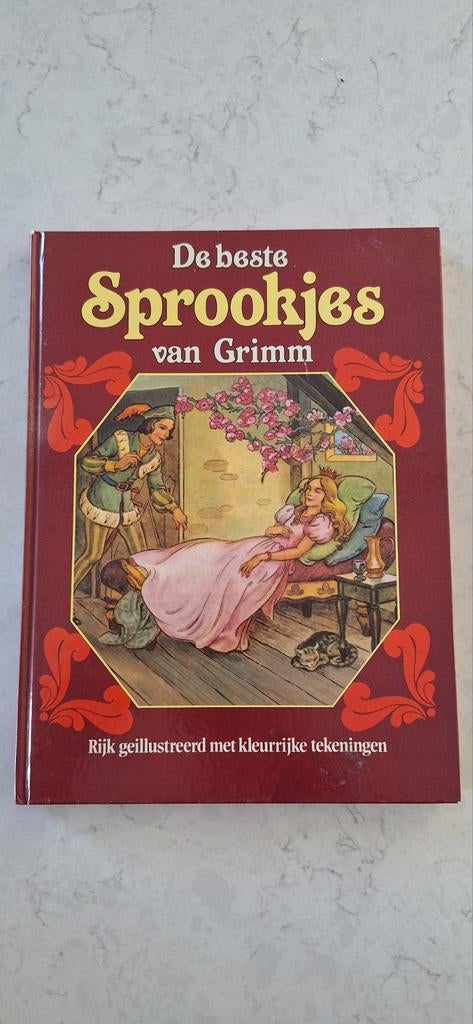 De beste sprookjes van Grimm - Vintage sprookjesboek, Boeken, Sprookjes en Fabels, Ophalen of Verzenden