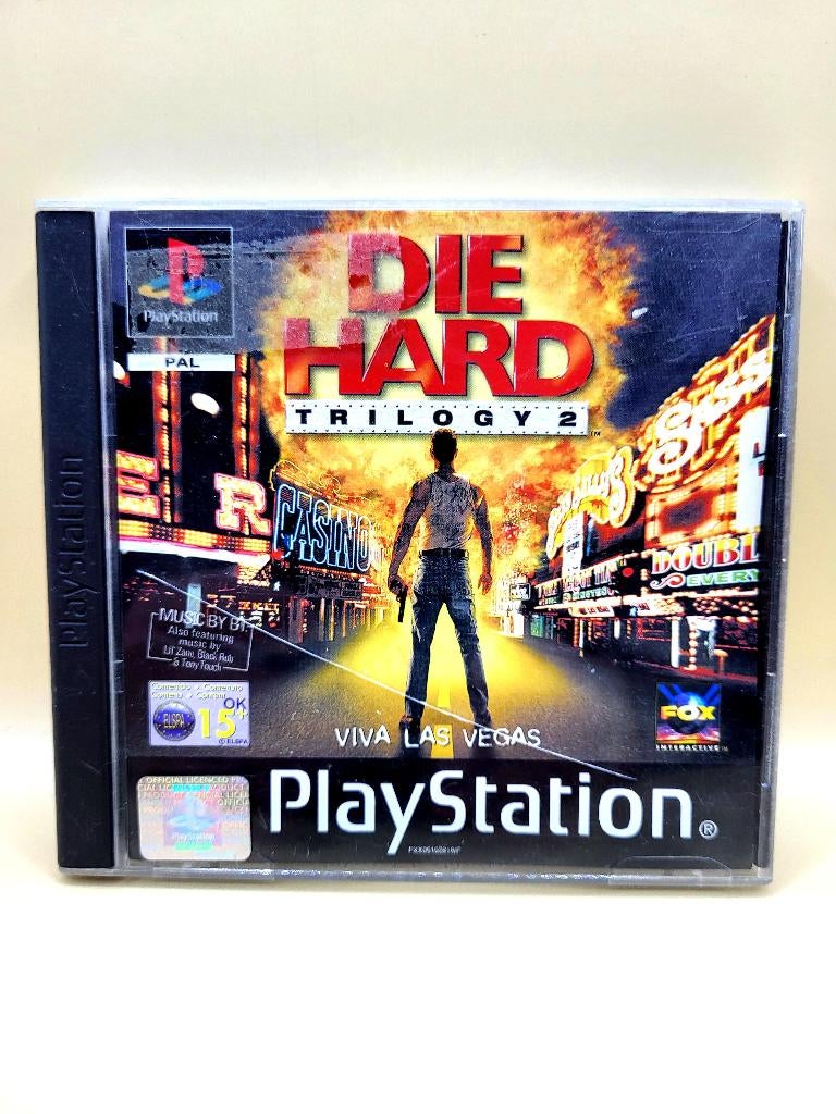 Die Hard Trilogy 2 Viva Las Vegas - PlayStation 1  - PS1, Spelcomputers en Games, Games | Sony PlayStation 1, Avontuur en Actie