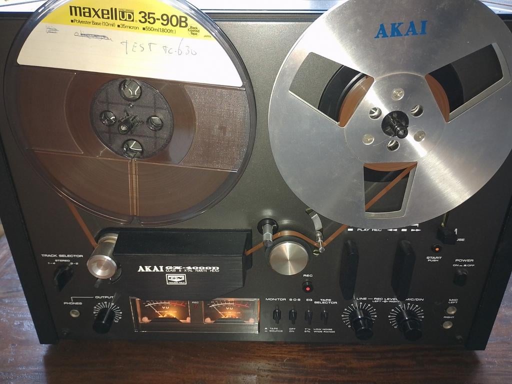 Akai GX-4000D, Ophalen, Bandrecorder