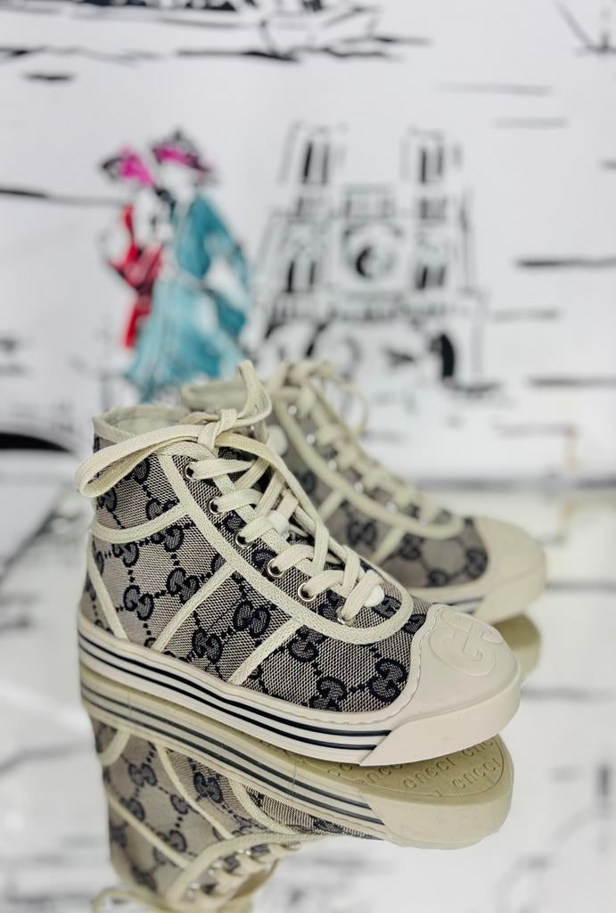 Gucci GG canvas sneakers schoenen maat 28 (450 euro), Verzenden, Jongen of Meisje, Schoenen, Gucci EU