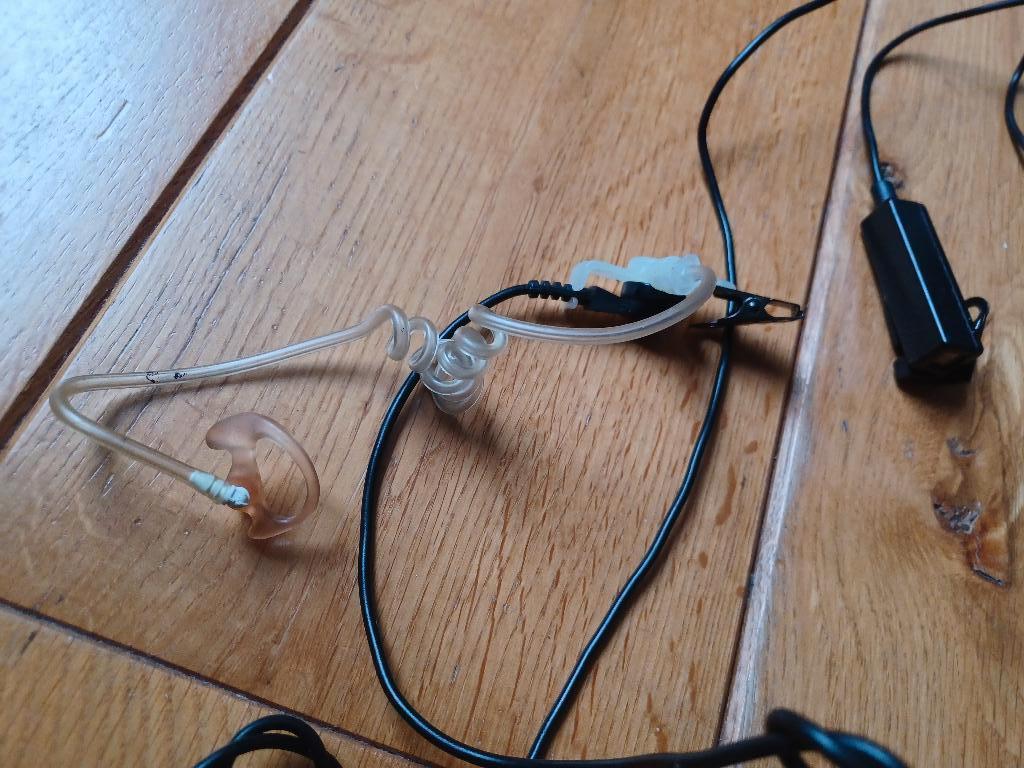 Portofoon oortje (headset), Ophalen of Verzenden, Zo goed als nieuw, Toebehoren