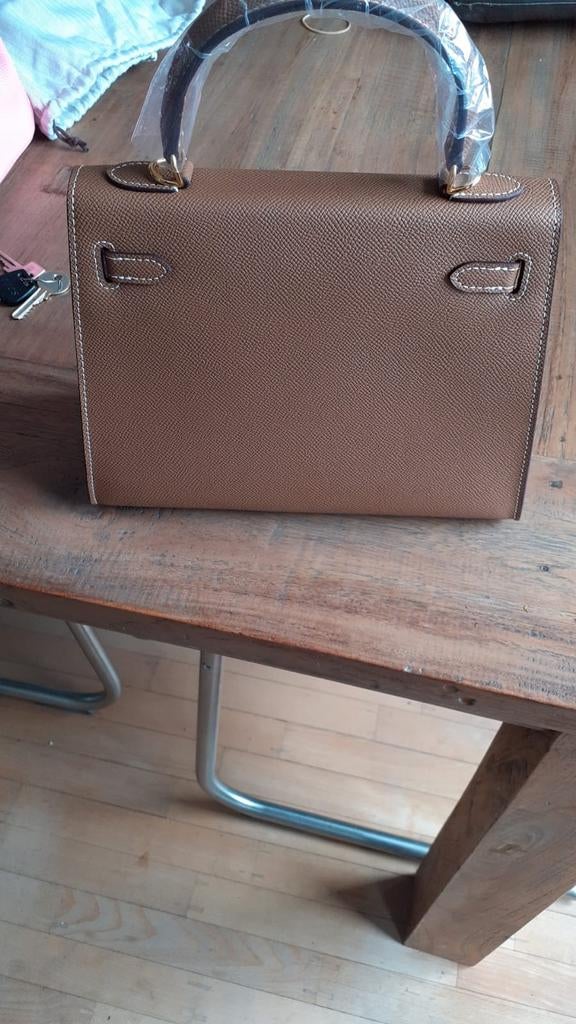 Hermes schoudertas Kelly rn Birkin, Sieraden, Tassen en Uiterlijk, Tassen | Damestassen, Ophalen of Verzenden, Nieuw, Bruin, Schoudertasje