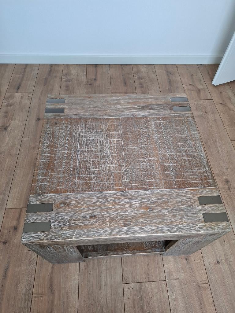 Pronto salon tafel, Huis en Inrichting, Ophalen, Gebruikt, 50 tot 100 cm, Vierkant