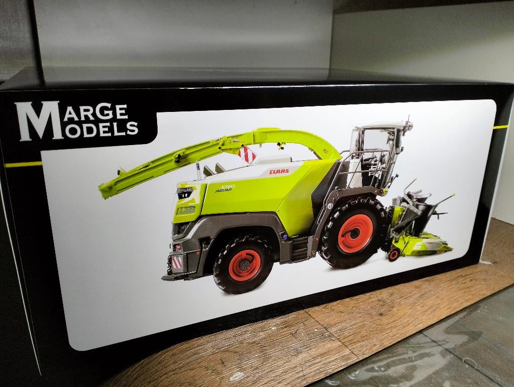 Te koop Claas Jaguar 1090 met Orbis 10500 14 rijige bek., Hobby en Vrije tijd, Modelauto's | 1:32, Nieuw, Tractor of Landbouw