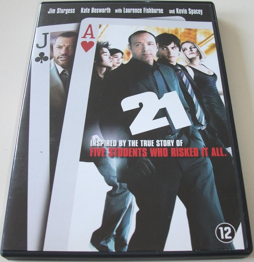 Dvd *** 21 *** Risky, intrigerend, verrassend en sexy!, Vanaf 12 jaar, Ophalen of Verzenden, Zo goed als nieuw, Actie