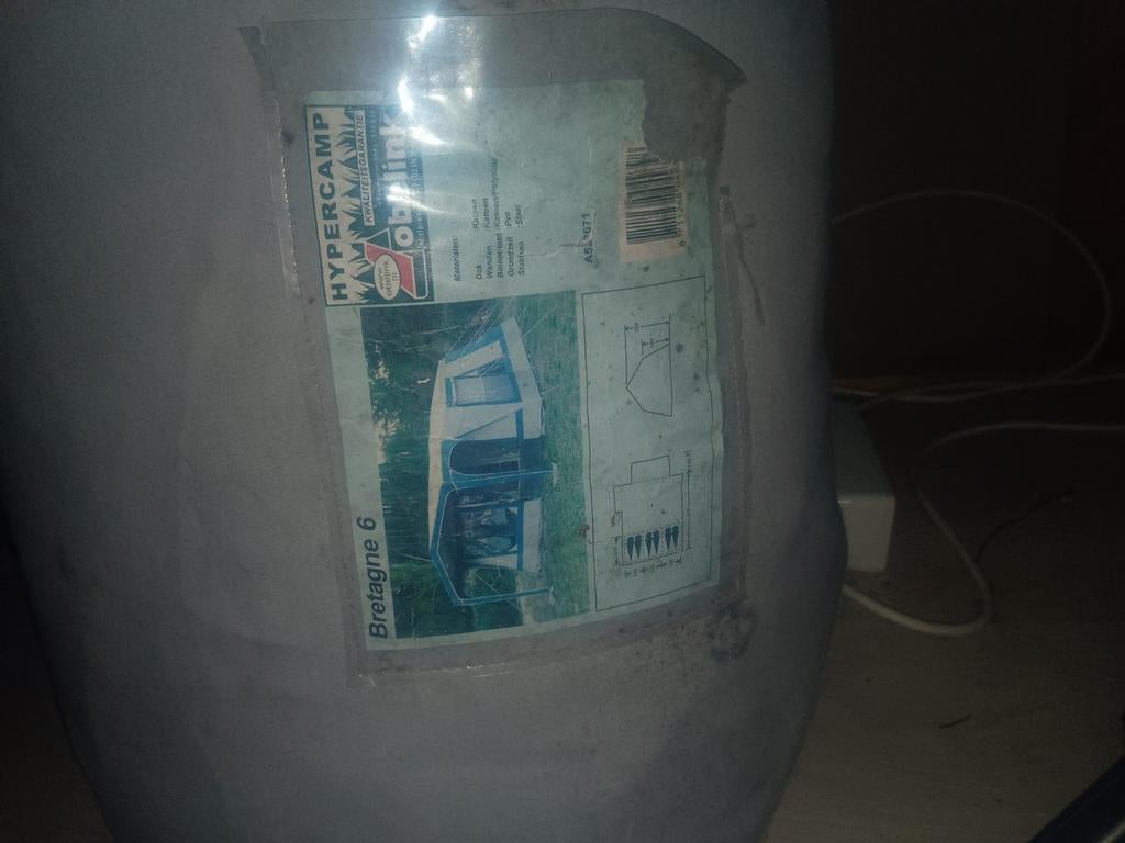 Obelink hypercamp Bretagne 6 persoons( ALLEEN HET DOEK), Ophalen