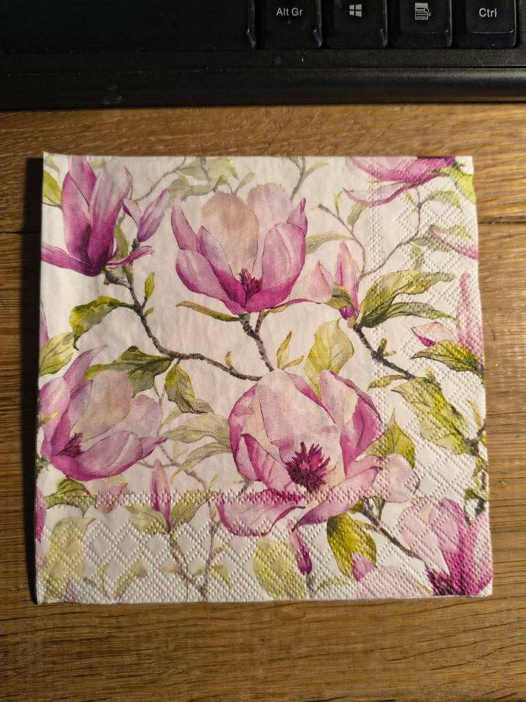 Mooie servetten voor decoupage, Ophalen of Verzenden, Nieuw