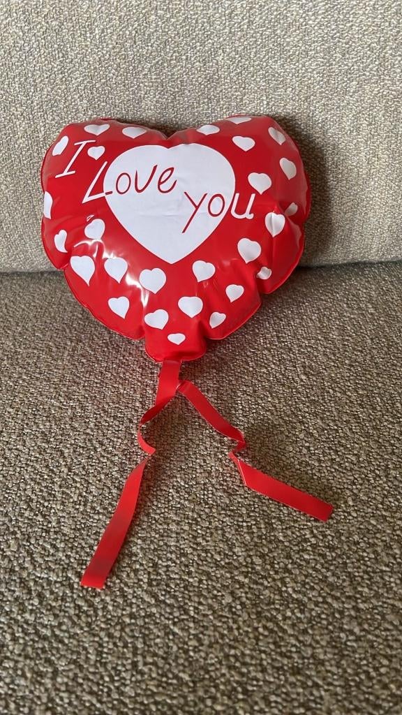 Ballon I love you, Ophalen of Verzenden, Nieuw, Versiering, Valentijn of Romantisch