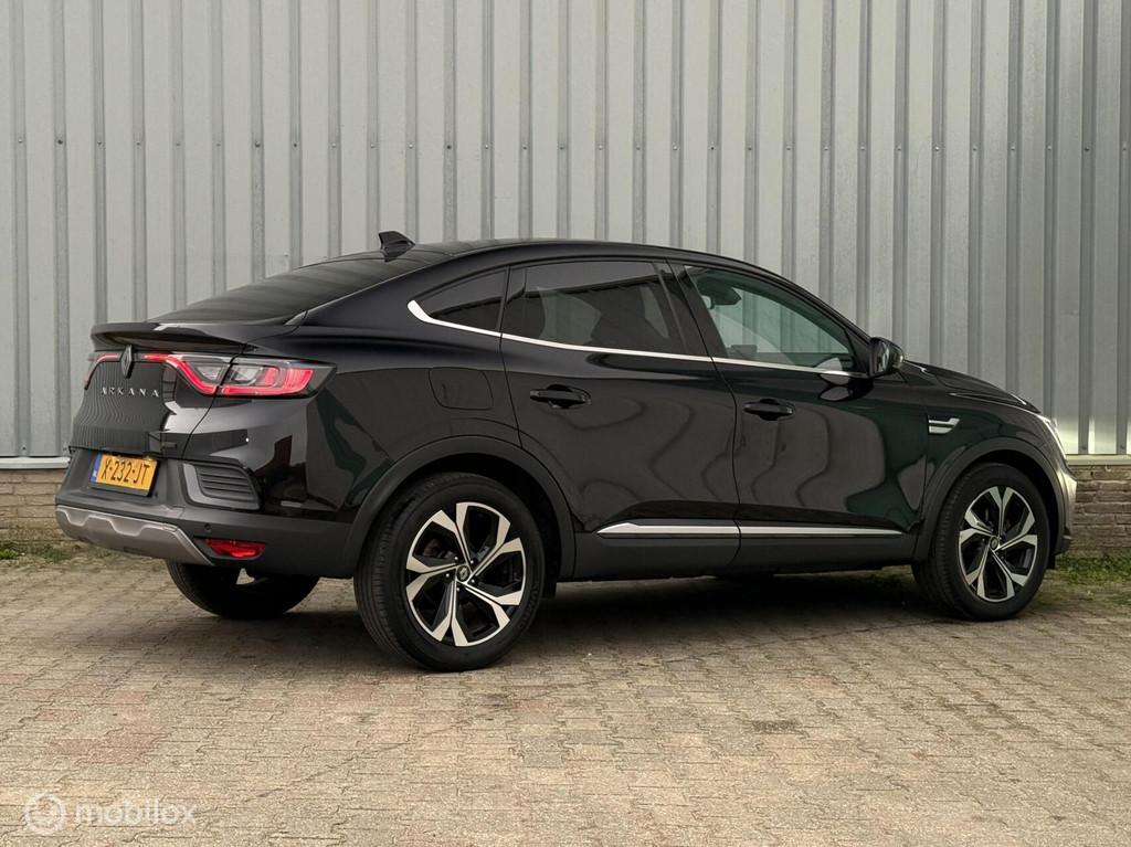 Renault Arkana 1.6 E-Tech full Hybrid | Facelift | Carplay, Auto's, Renault, Arkana, Parkeersensor, Leder en Stof, Zwart