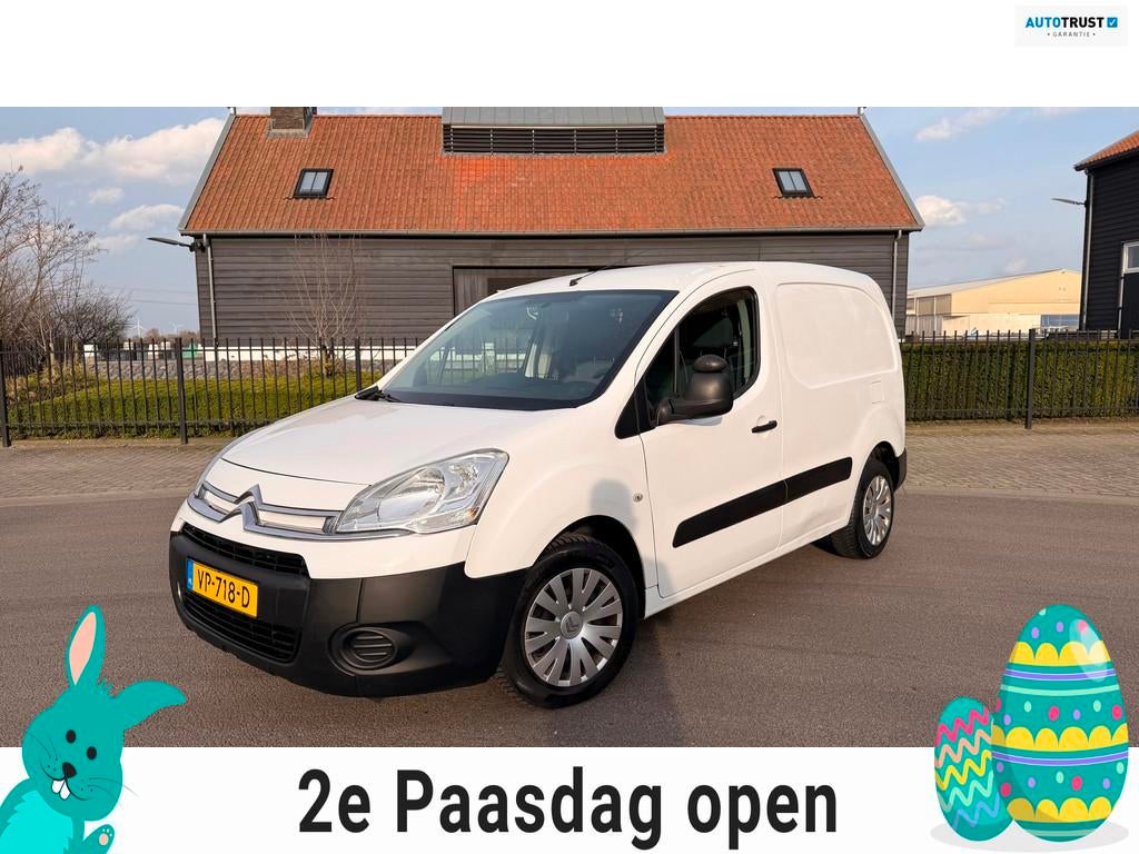 Citroen Berlingo 1.6 e-HDI 500 Comfort Airco Cr.Contr Schuif, Euro 5, Stof, Gebruikt, Zwart