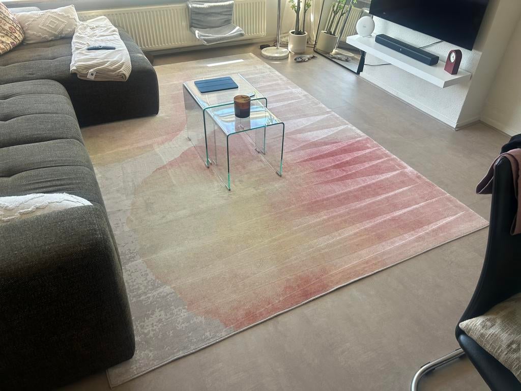 Vloerkleed 200x300, Huis en Inrichting, Ophalen, Overige kleuren, 200 cm of meer, Zo goed als nieuw