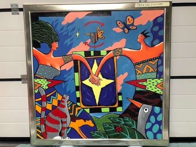 "Friends”, uit collectie Wim Heesakkers (1950)., Ophalen