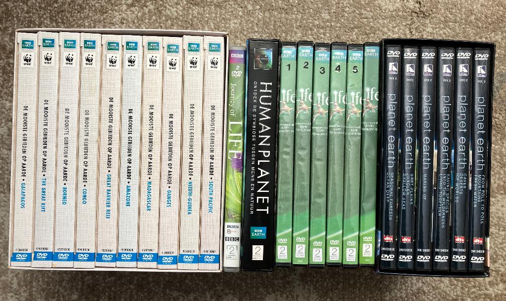 BBC series natuur docu's DVD - t.e.a.b., Gebruikt, Alle leeftijden, Boxset, Natuur