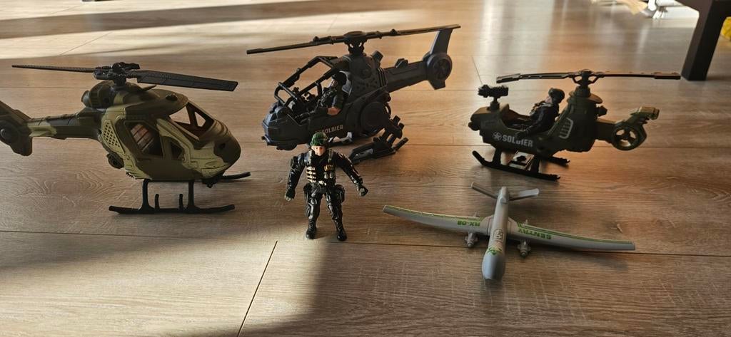 Soldier Force Helikopterset, Ophalen, Gebruikt