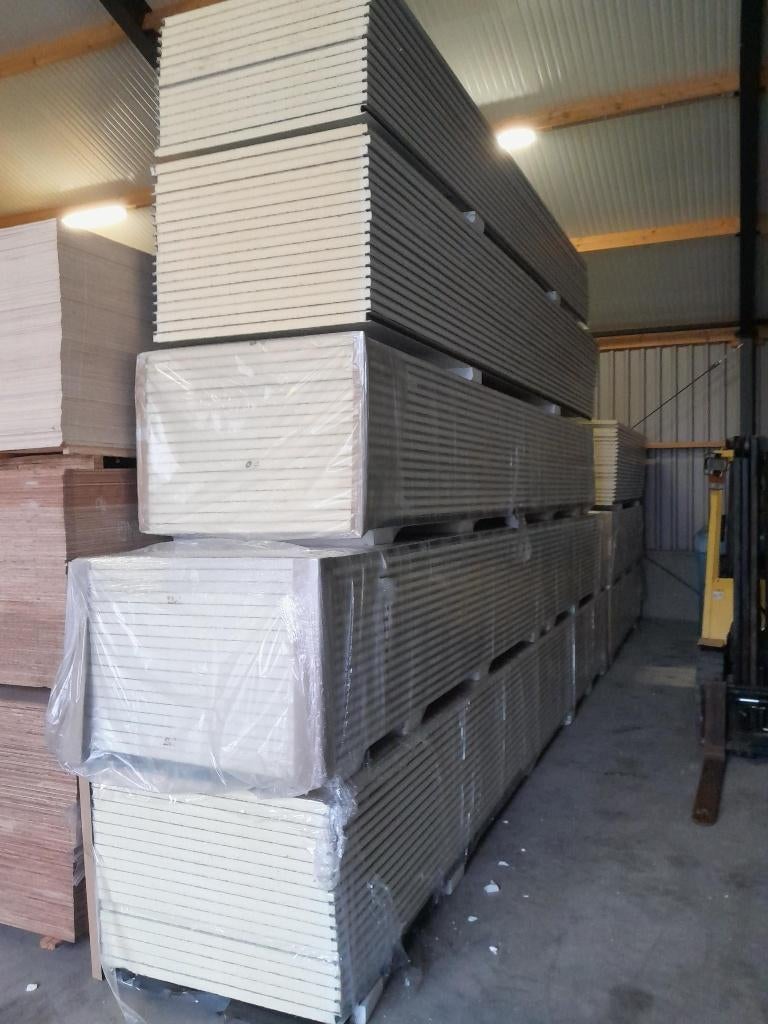 sandwichpanelen geisoleerde dakplaten 30 en 40 mm dik, Overige materialen, 20 tot 50 mm, Nieuw, Ophalen of Verzenden