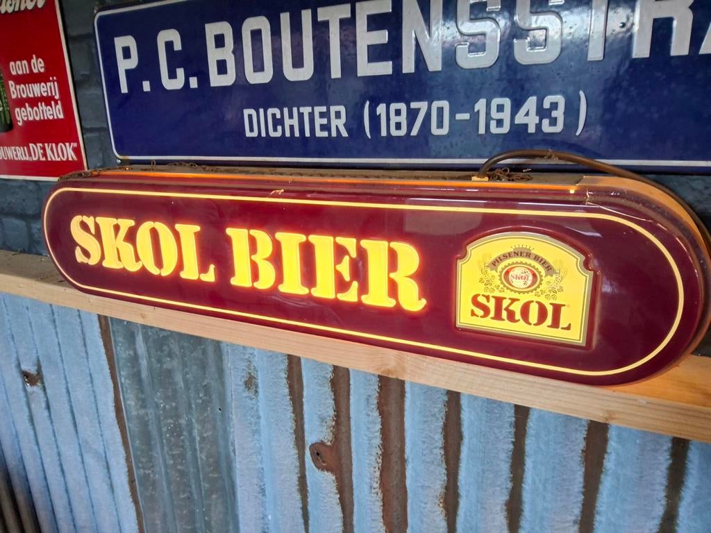 Emaille straatnaam bord, oude emaille., Ophalen of Verzenden