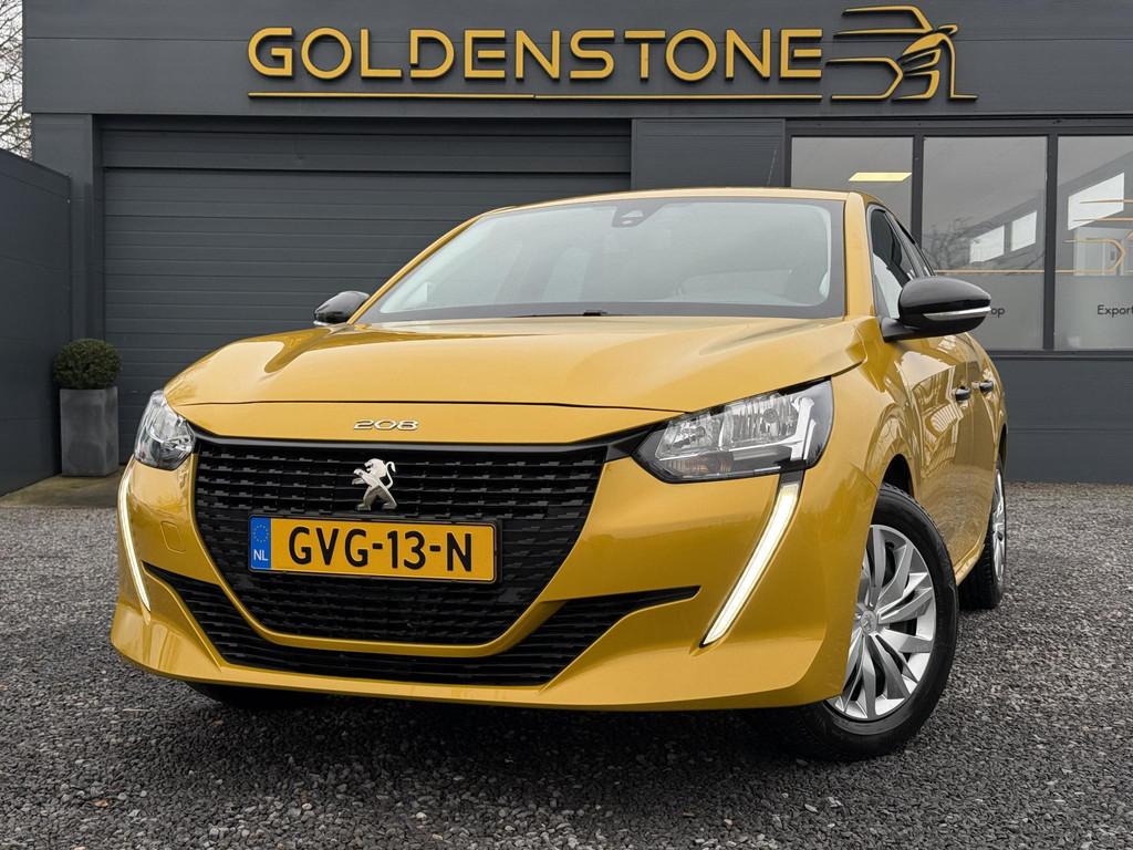Peugeot 208 1.2 PureTech Like 1e Eigenaar,Airco,Cruise,Weini, Voorwielaandrijving, Stof, Gebruikt, Euro 6