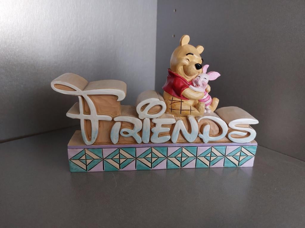 Winnie de pooh friends word disney traditions, Ophalen of Verzenden, Winnie de Poeh of vrienden, Zo goed als nieuw, Beeldje of Figuurtje