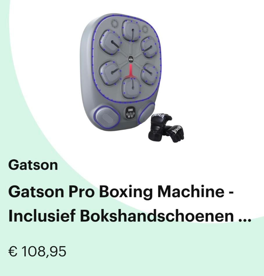 Boks apparaat Gatson Pro, Kinderen en Baby's, Ophalen of Verzenden