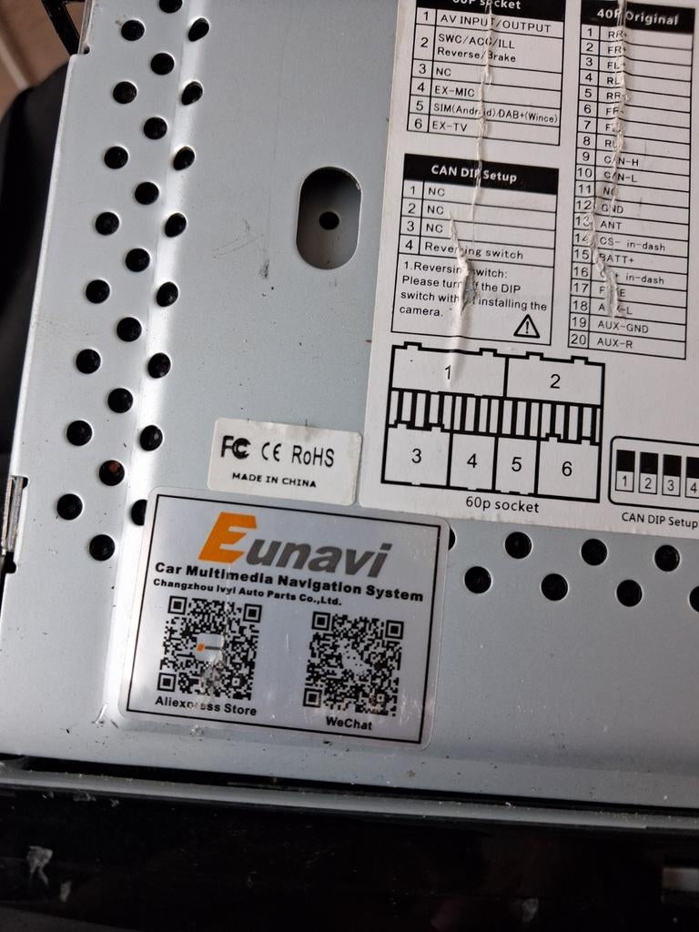 Opel Corsa Radio - EUNAVI Car Multimedia Navigatiesysteem, Ophalen of Verzenden