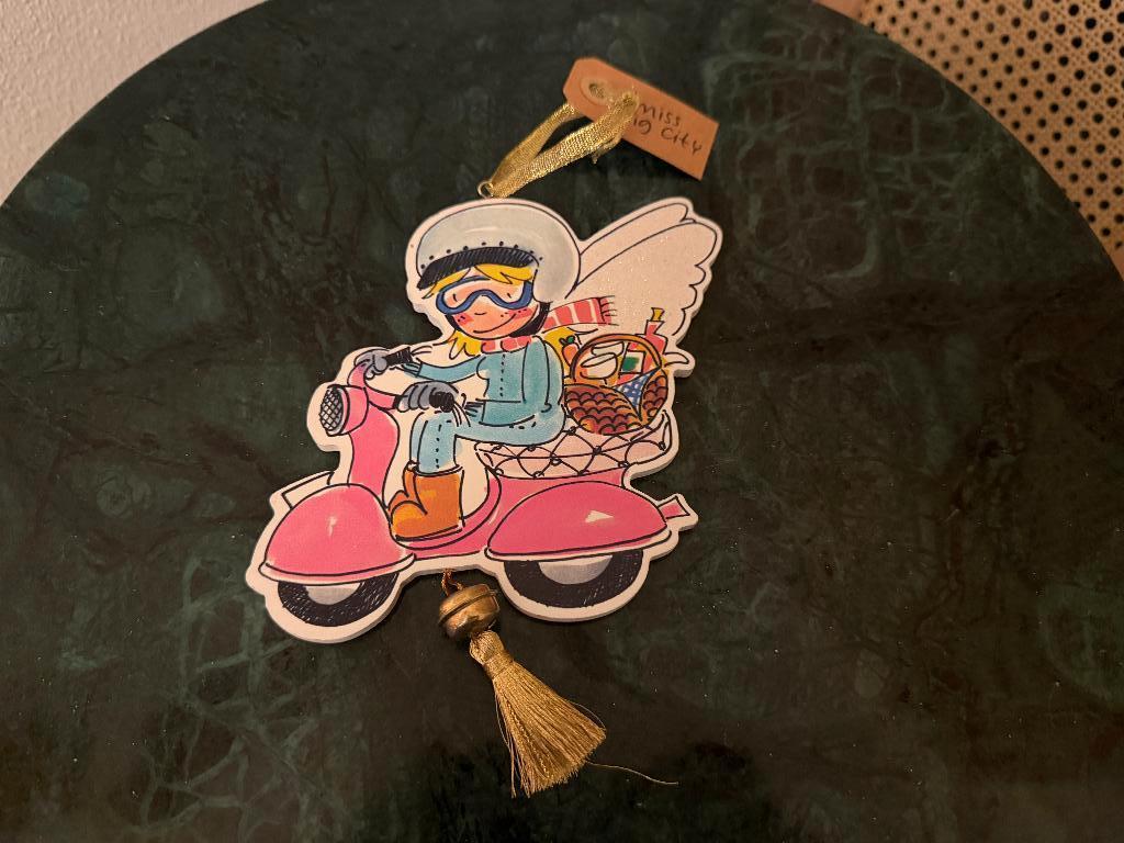 Blond Amsterdam kersthanger, Ophalen of Verzenden, Zo goed als nieuw