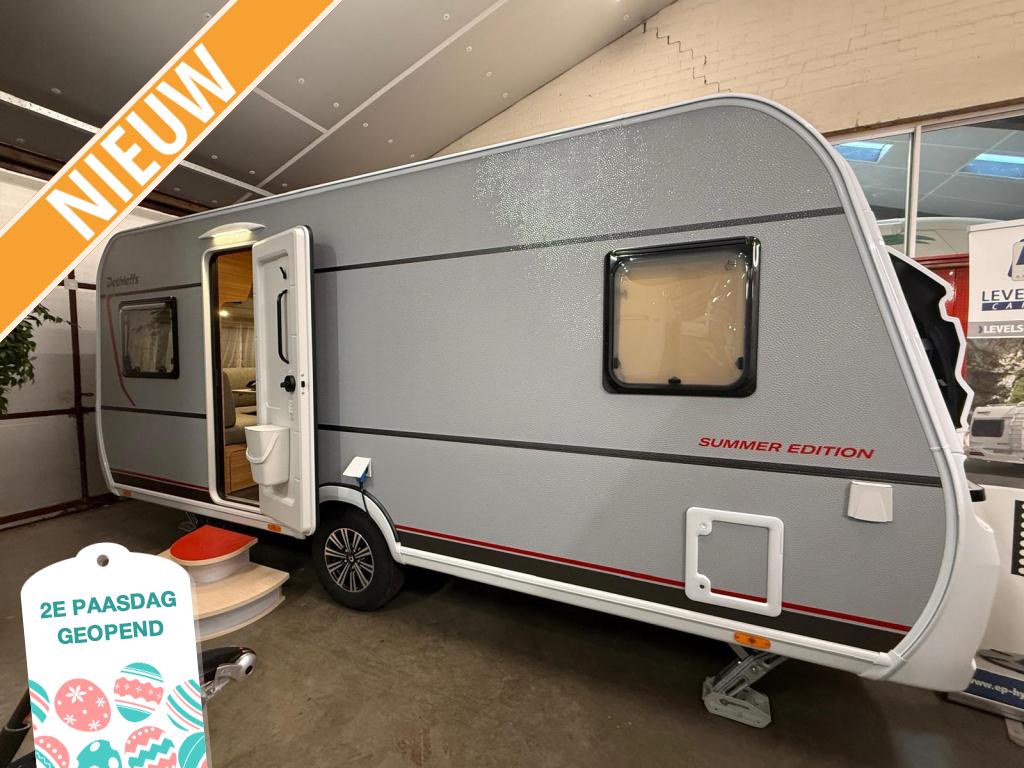 Dethleffs Summer Edition 470 FR +DAKAIRCO, Rondzit, Schokbreker, Overige typen, Dethleffs