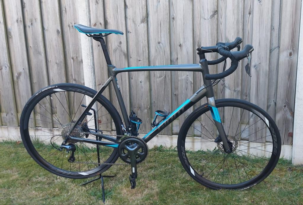 Giant Contend SL 2 Disc racefiets - Maat XL, Ophalen, 28 inch, Gebruikt, Heren