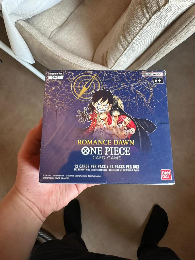 One Piece Romance Dawn Blue Bottom Pre Errate Booster Box, Ophalen, Zo goed als nieuw, Boosterbox