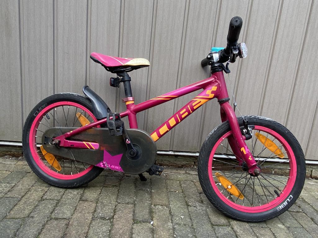 Cube Race 160, Ophalen, Zijwieltjes, Cube, 16 tot 20 inch