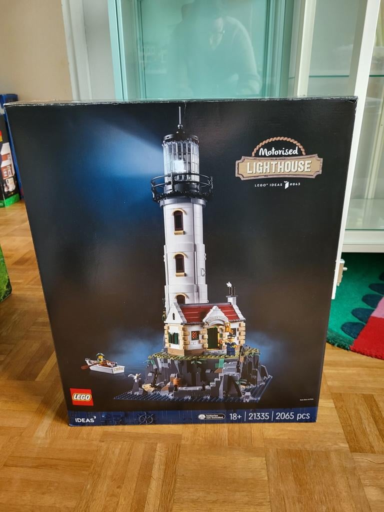 LEGO Ideas 21335 Gemotoriseerde Vuurtoren, Ophalen, Lego, Ideas, Zo goed als nieuw