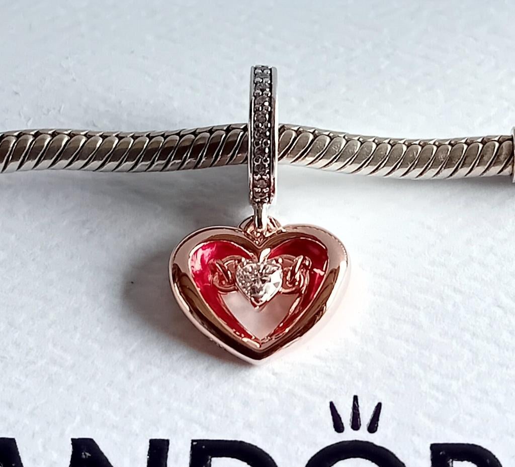 Voor je Liefje of Moeder Pandora Hart, Sieraden, Tassen en Uiterlijk, Bedels, Pandora, Nieuw, Ophalen of Verzenden, 1 bedel