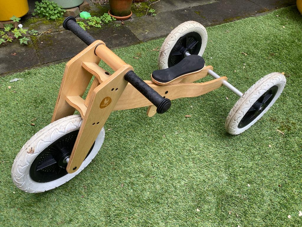 Wishbone loopfiets 2 in 1, Kinderen en Baby's, Speelgoed | Buiten | Voertuigen en Loopfietsen, Ophalen, Gebruikt, Loopfiets