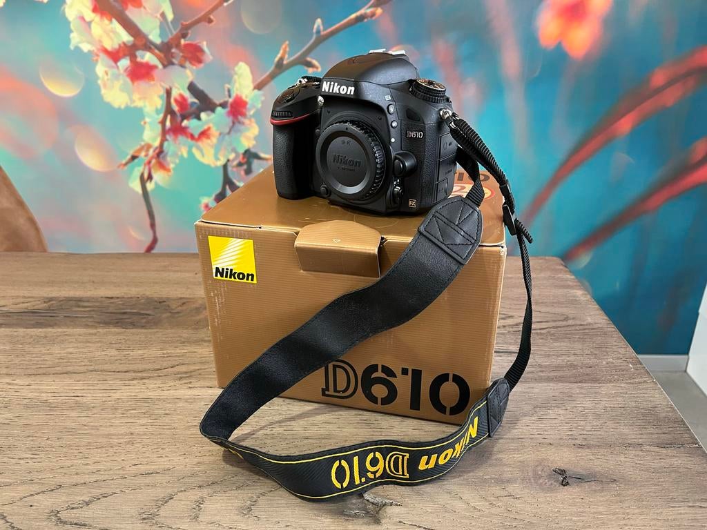 Nikon D610 Full Frame Spiegelreflexcamera Body, Gebruikt, Spiegelreflex, Ophalen of Verzenden, Nikon
