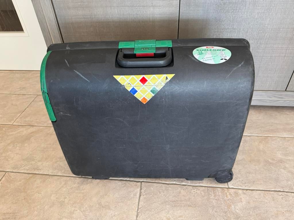 Carlton vliegtuig koffer, Sieraden, Tassen en Uiterlijk, Koffers, Ophalen, Gebruikt, Hard kunststof, 70 cm of meer