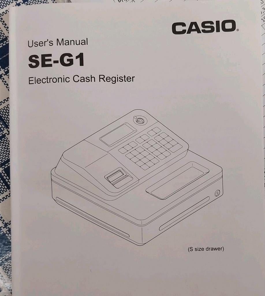 Casio SE-G1 Elektronische Kassa - Roze, Verzamelen, Elektronische Apparatuur, Ophalen of Verzenden