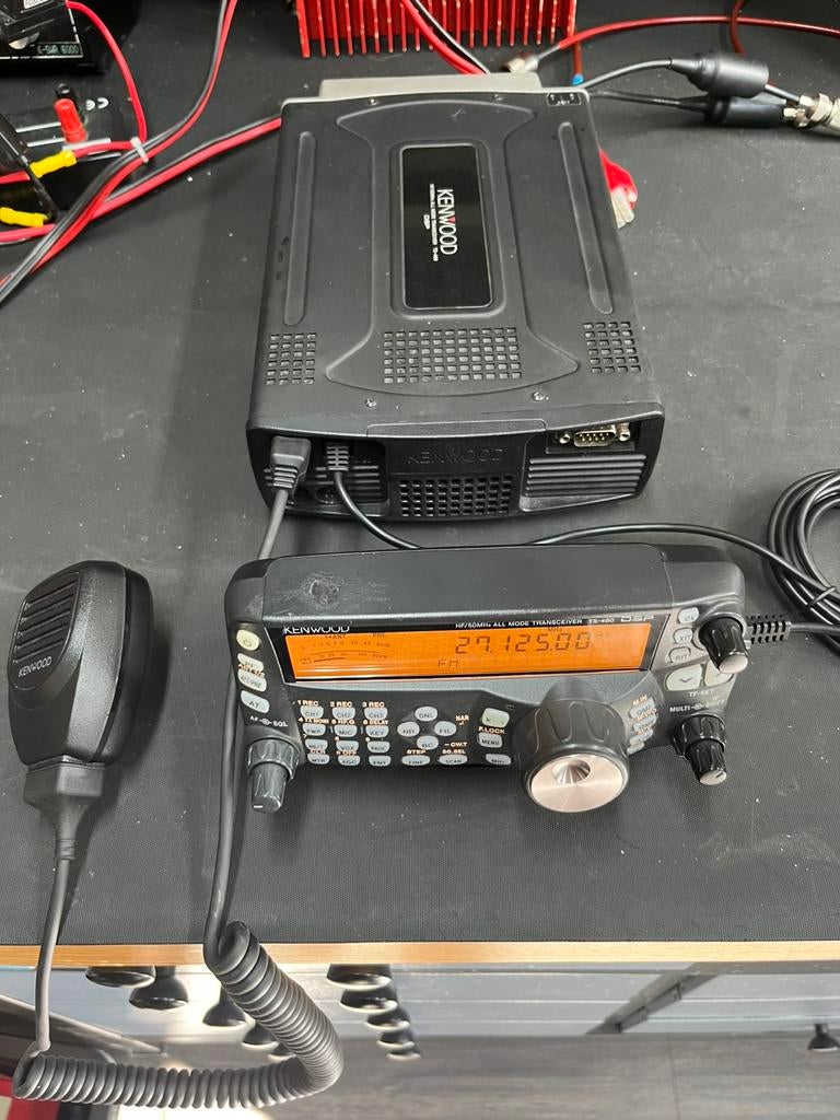 Kenwood ts 480 sat, Telecommunicatie, Ophalen of Verzenden, Gebruikt