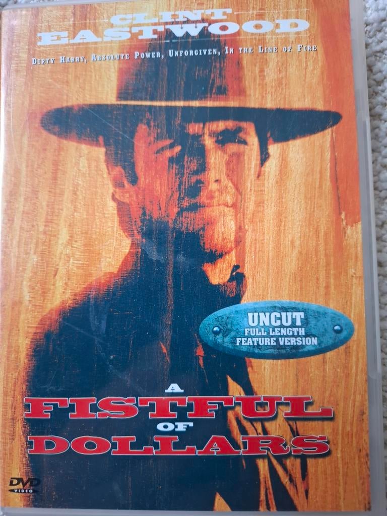 A fistful of dollars, Cd's en Dvd's, Ophalen of Verzenden, Zo goed als nieuw
