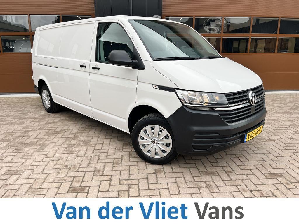Volkswagen Transporter T6.1 2.0 TDI 110pk E6 L2 3-Zits Lease, Auto's, Bestelauto's, Voorwielaandrijving, Gebruikt, Euro 6, 4 cilinders