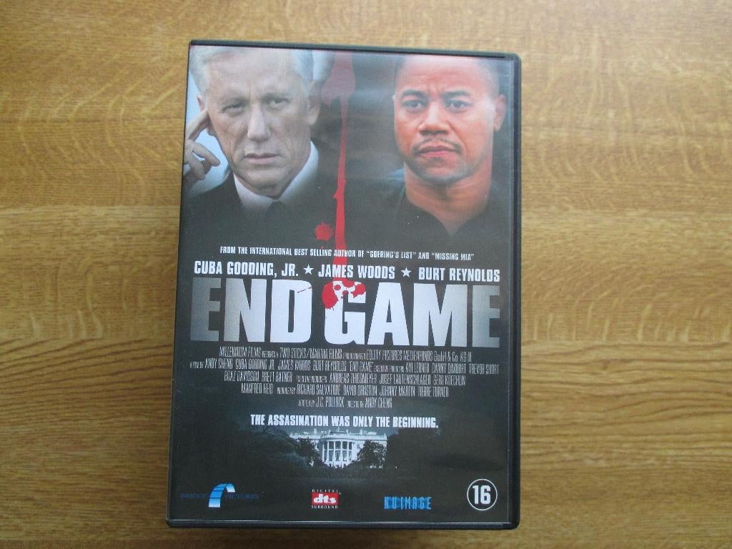 cuba gooding jr-james woods: end game (6), Alle leeftijden, Verzenden, Zo goed als nieuw, Actiethriller